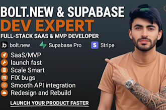 connect your bolt new app to supabase and stripe with working auth and webhooks