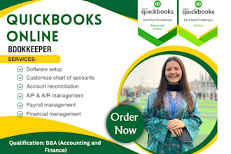 manage your accounting and bookkeeping with quickbooks online