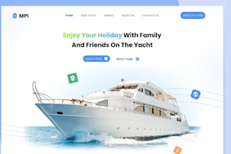 develop yatch app, yatch website, yatch rental app, yatch rental website
