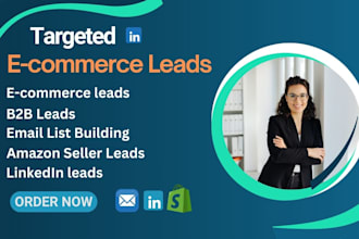 do ecommerce leads, amazon seller leads, and lead generation