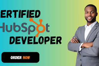 build a high converting hubspot website or landing page