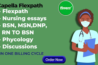 complete capella rn bsn msn flexpath assessments  in one billing cycle