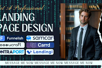 build salesfunnel or landing page using carrd wishpond landingi ucraft funnelish