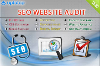 do complete SEO audit of your website