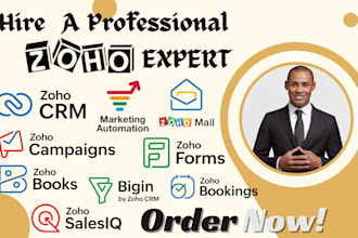 set up zoho zoho CRM zoho campaign zoho one zoho automation zoho site