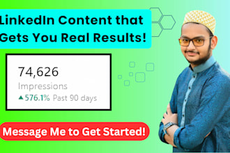 create linkedin content that gets you the best impressions and leads