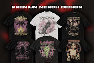 design streetwear merch design for your brand