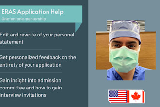 edit your eras application for medical residency