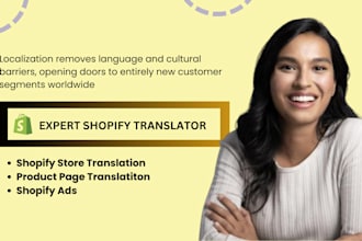 do shopify store website translation shopify product translation to any language