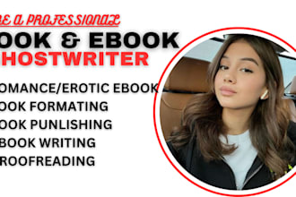 ghostwrite your fiction, romance ebook, erotic story