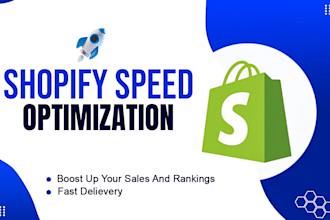 boost your shopify store speed and performance with my expertise