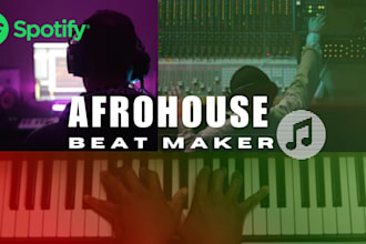 produce your afrohouse,edm,house beat instrumental