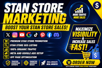 set up stan store whop, kofi, stan store marketing, beacons ai, payhip, gumroad
