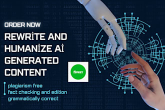 humanize and rewrite your ai content as a content editor