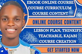 create online course content, course creation, course curriculum on teachable