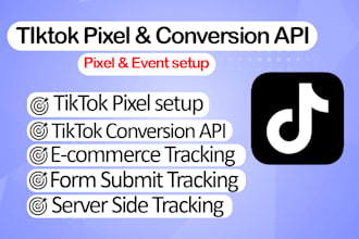 fix or setup tiktok pixel and tiktok event api
