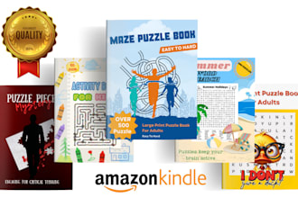 design unique and engaging puzzle book cover