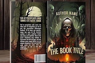 design outstanding book cover design or ebook cover, paperback