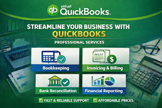 accounting and bookkeeping using quickbooks online