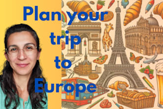 plan a personalized travel itinerary for your european trip