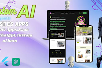 develop all types of websites and apps, ai bots, ai websites