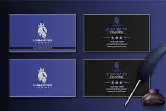 do luxury minimalist business card