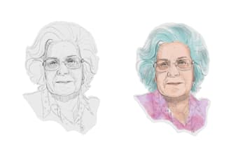 draw portrait sketches for you