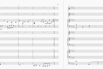 do a high quality sheet music transcription