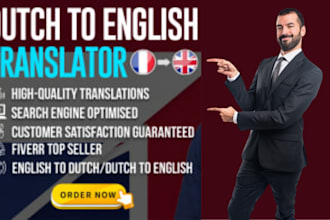 manual translate english, spanish, dutch, french, proofreading included