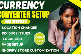 setup shopify currency converter geolocation and multi currency store