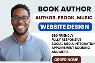 build author website ebook website, book author website to sell books online