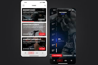 build a martial arts app, martial arts training app, martial arts workout app