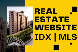 design real estate website, real estate wordpress website, idx website