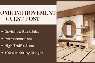 publish guest post on home improvement blog with dofollow backlinks