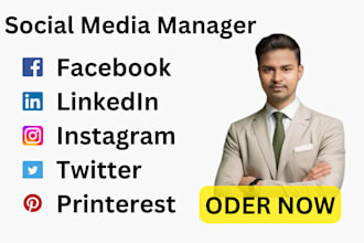 be your social network manager and content creator