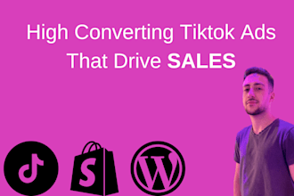 manage tiktok ad campaigns that drive sales to your ecommerce store