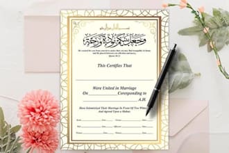 perform a professional online nikah be your imam for your islamic wedding