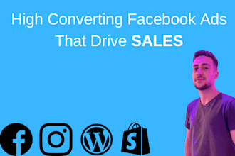 manage facebook ad campaigns that drive sales to your ecommerce store