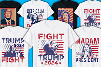 do political t shirt design political campaign logo