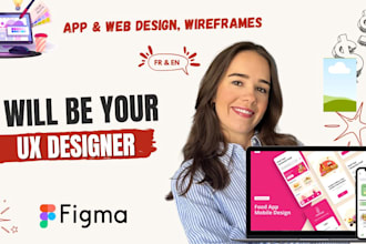design your UI UX mock up on figma