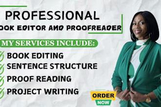 meticulously write, edit, copyedit, and proofread your book policy and procedure