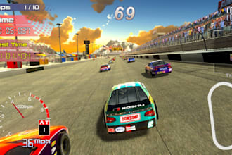 craft 3d car racing unity game development video game nft android ios unity game