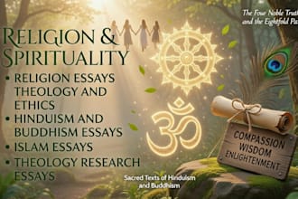 do religion essays, buddhism, islam, hinduism, and theology research essays