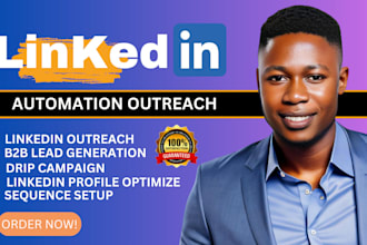 linkedin outreach campaign and b2b lead generation dripify