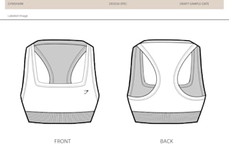 design tech packs and technical drawing