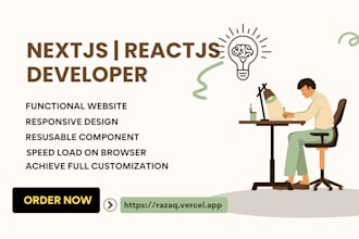 fix bug, debug, and optimize your HTML, javascript, react js, and next js code