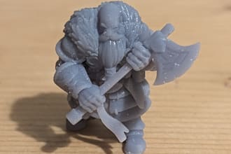 produce high quality custom resin 3d printed miniatures