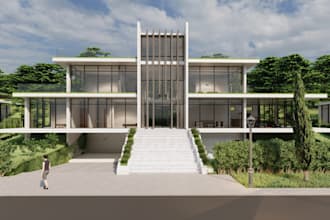 do realistic exterior rendering