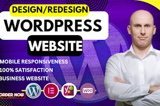 build create develop responsive divi wordpress business website website design