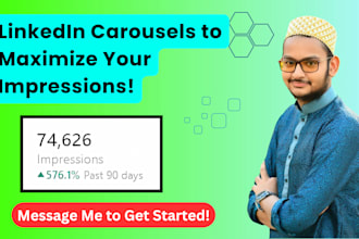 create linkedin carousel posts that maximize your impressions